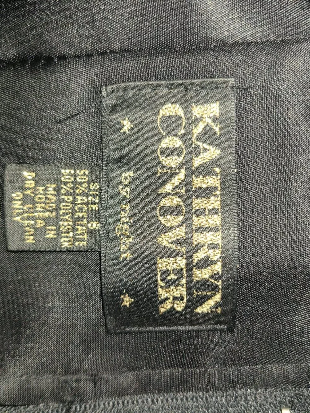 KATHRYN CONOVER Vintage 90s Midi Dress, Size 8 - Picture 5 of 5